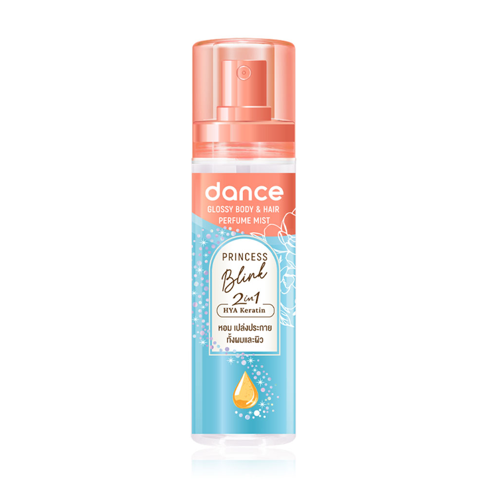 DANCE Glossy Body & Hair Perfume Mist 80ml #Princess
