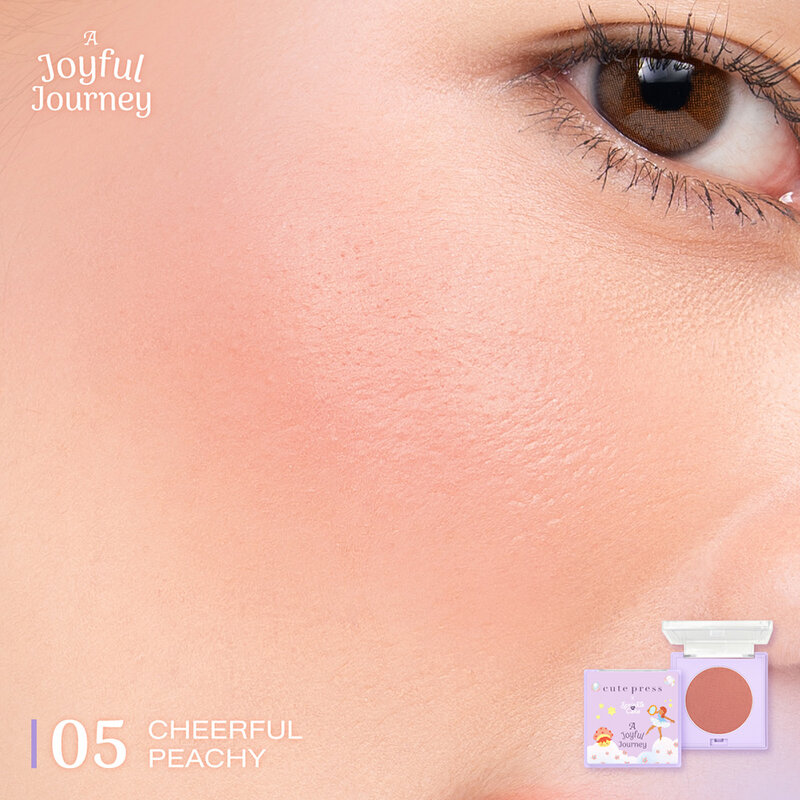 Cute Press A Joyful Journey Soft Stain Blush 3.8g #05 Cheerful Peachy