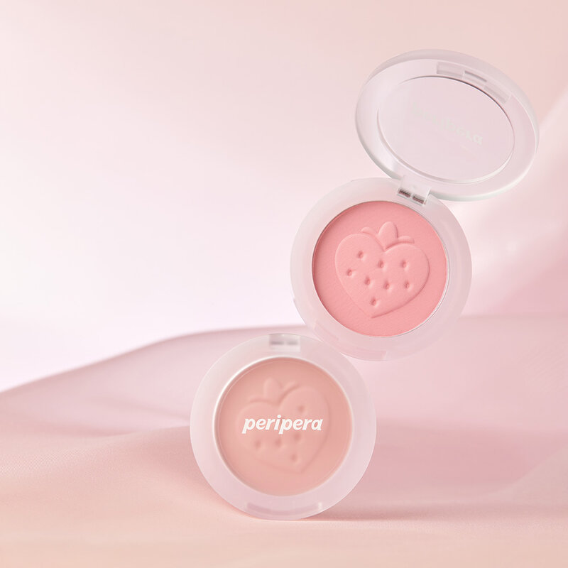 Peripera Pure Blushed Sunshine Cheek Soft Berry 4.2g #27 Strawberry Pink