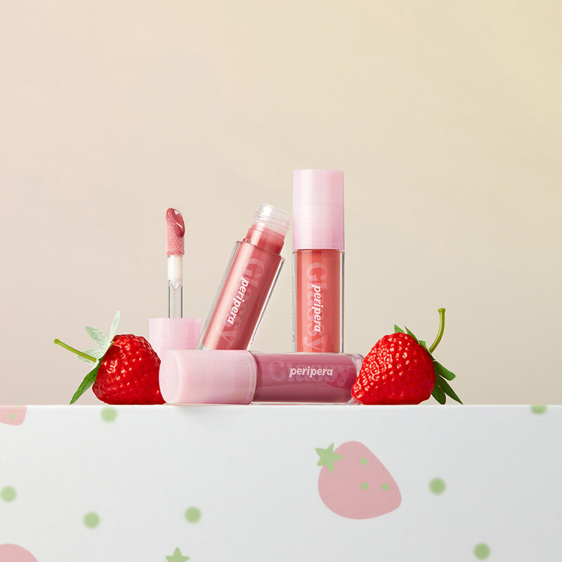 Peripera Ink Glasting Lip Gloss Soft Berry 4.5ml #015 Soft Sweet