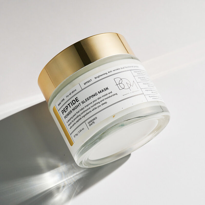 BOM Peptide Power Night Sleeping Mask 75g