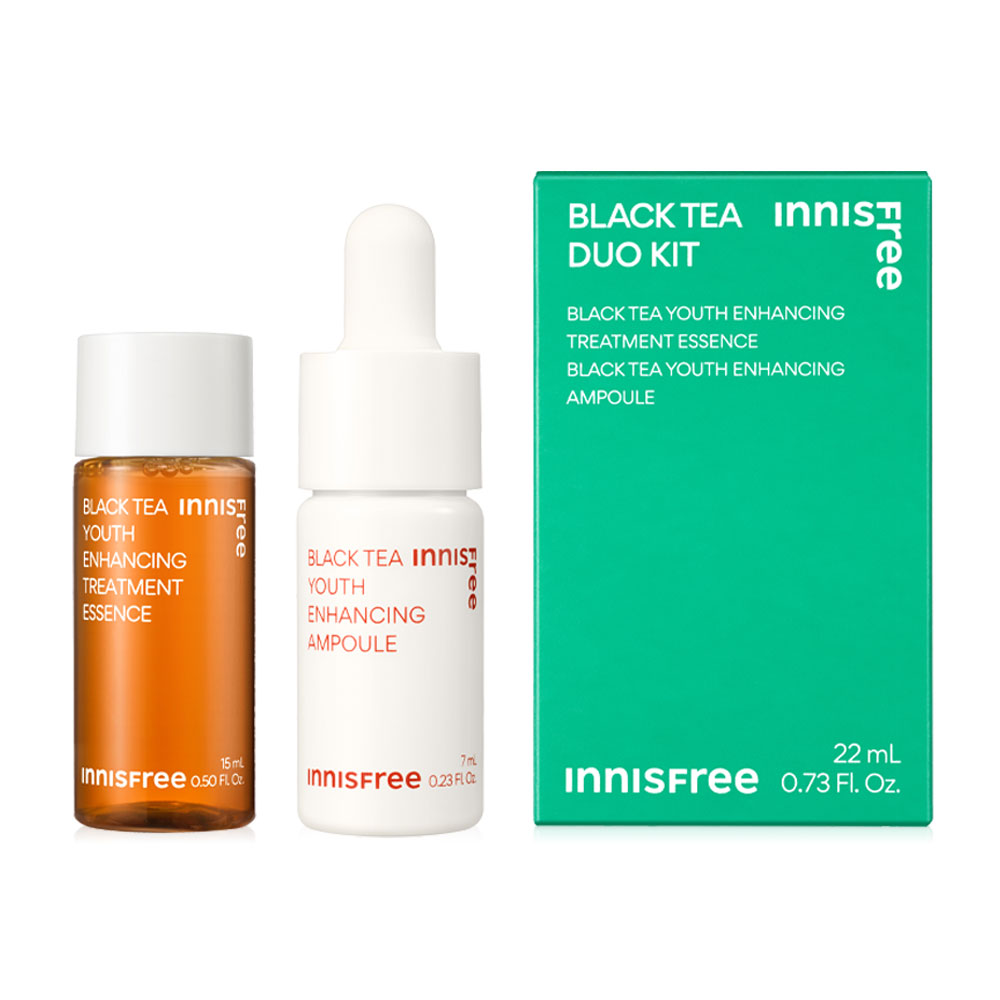 [Free Gift] Innisfree Black Tea Duo Kit 1 Set