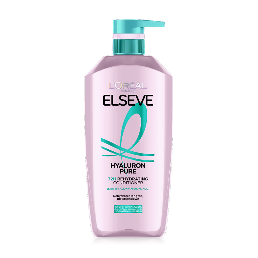 Loreal Paris Elseve Hyaluron Pure 72H Rehydrating Conditioner 375ml