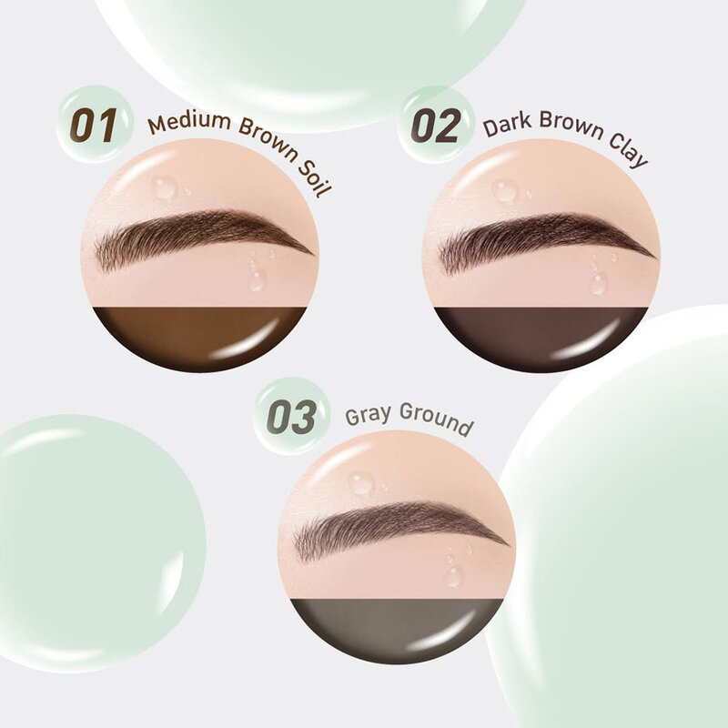 Baby Bright Aloe Vera Gel Eyebrow Liner 0.6g #03 Gray Ground