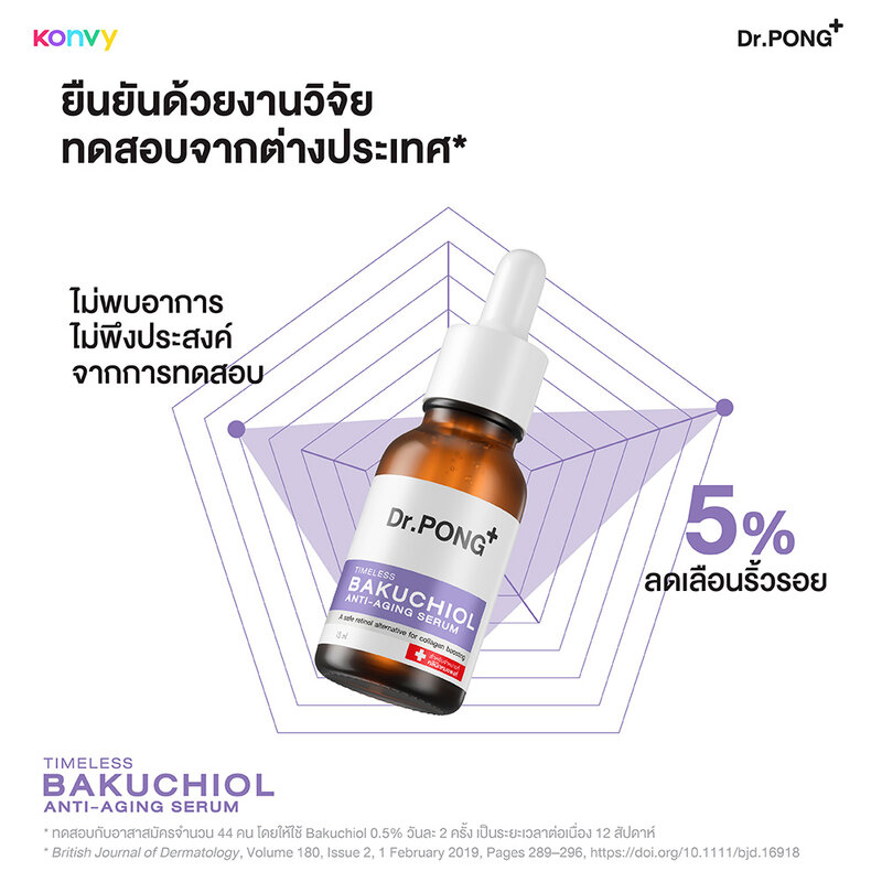 Dr.PONG Timeless Bakuchiol Anti-Aging Serum 15ml