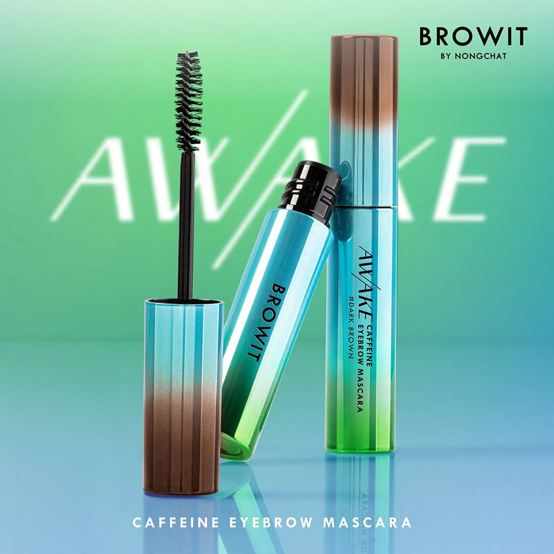 Browit Awake Caffeine Eyebrow Mascara 4g #Dark Brown