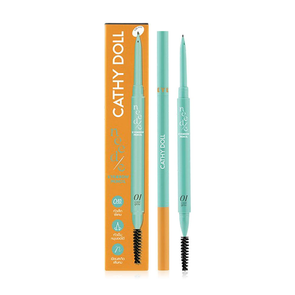 Cathy Doll Needie Eyebrow Pencil 0.028g #01 Cool Gray