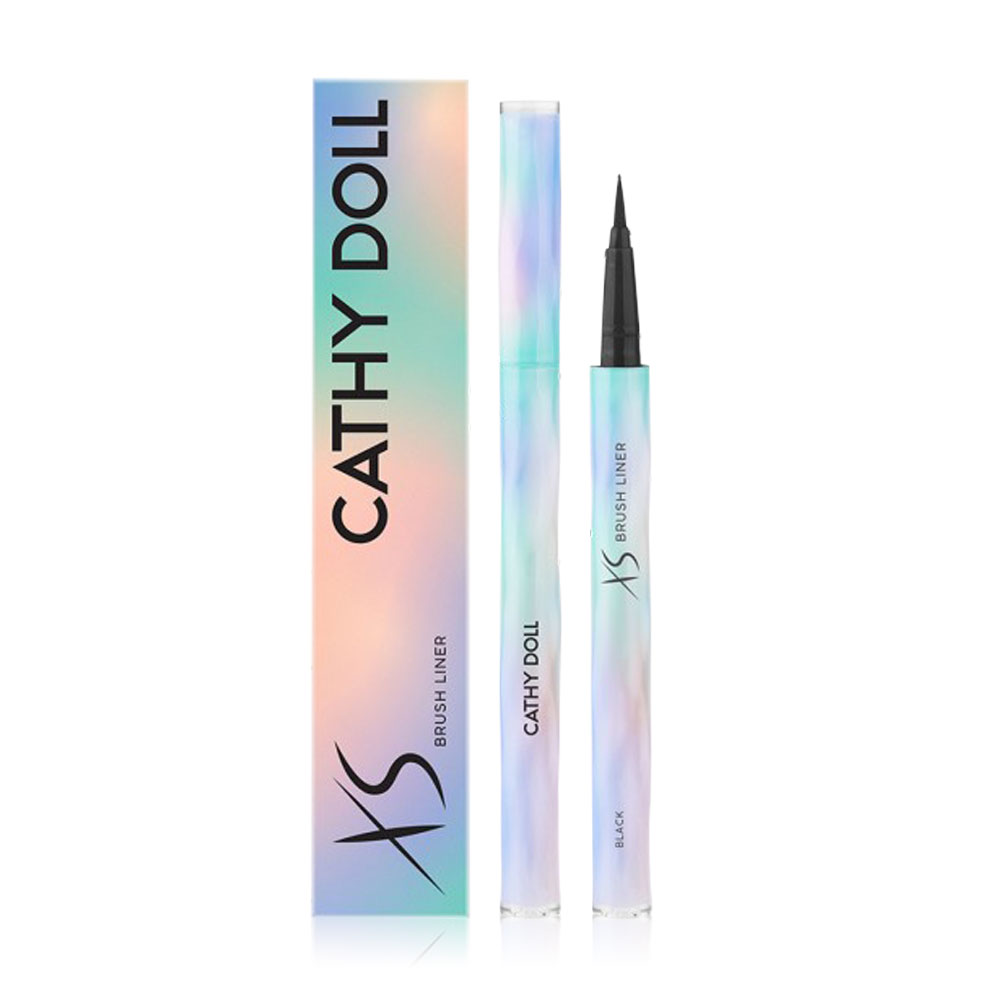 Cathy Doll XS Brush Liner 0.6ml #Black