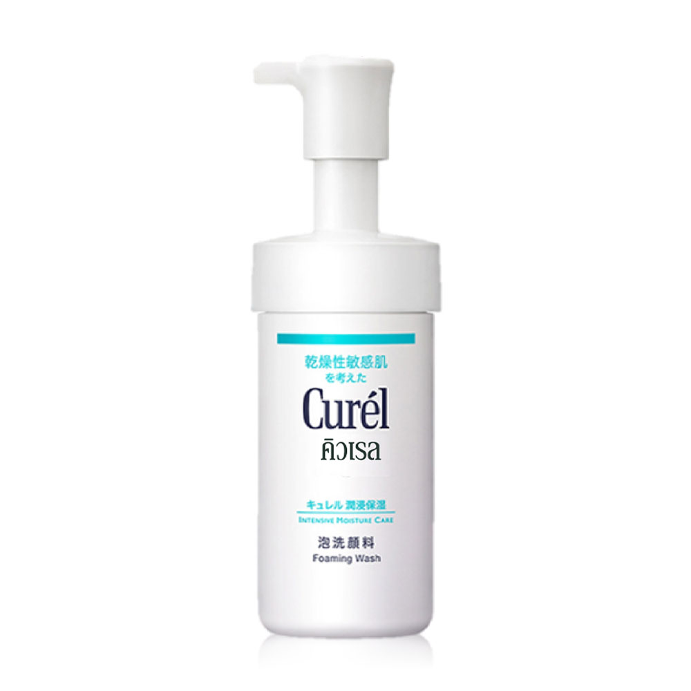Curel Intensive Moisture Care Foaming Facial Wash 90ml ( สินค้าหมดอายุ : 2026.01.13 ) 