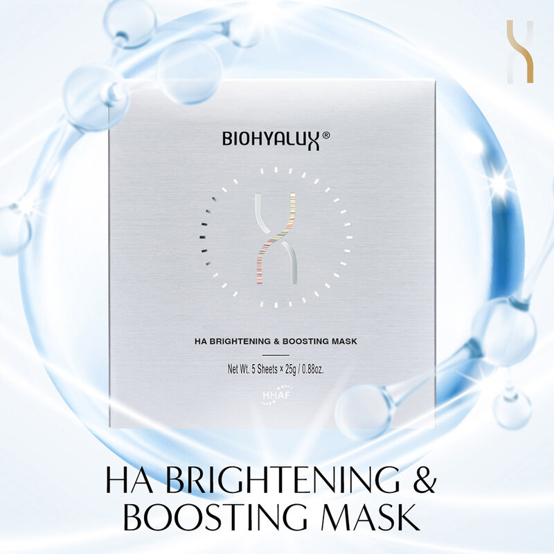Biohyalux HA Brightening & Boosting Mask [25g x 5 Sheets]