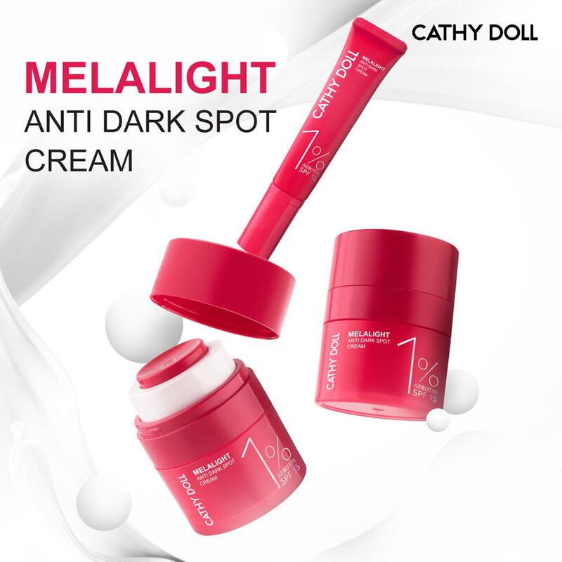 Cathy Doll Melalight Anti Dark Spot Cream 1% Arbutin SPF15 15ml