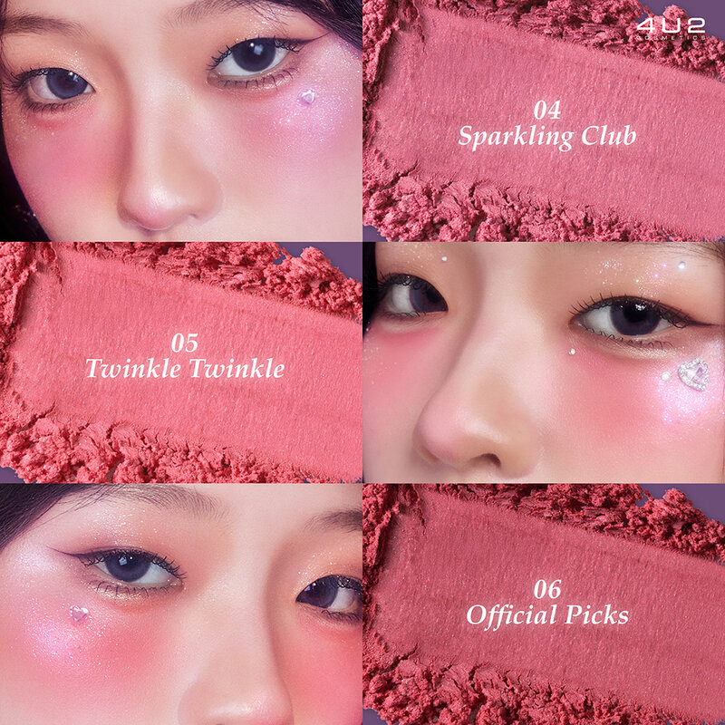4U2 Heart Blush 3.4g #06 Official Picks