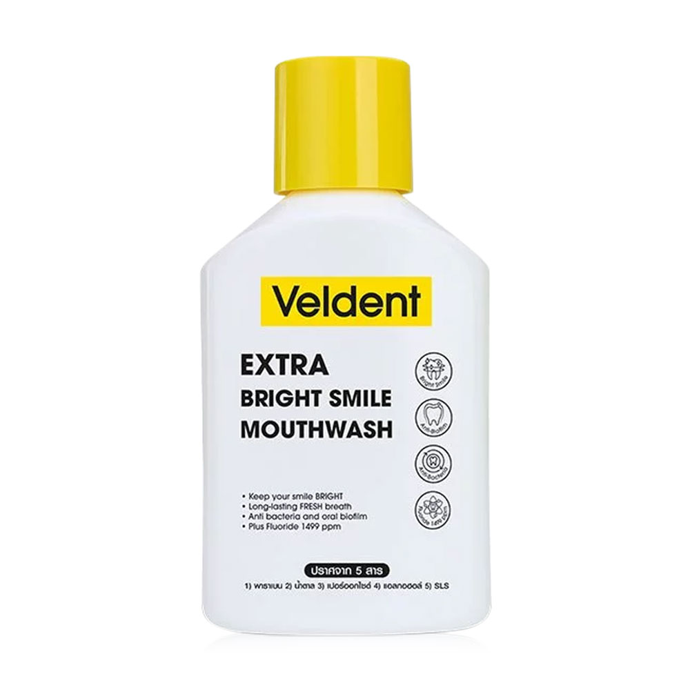 VELDENT Extra Bright Smile Mouthwash 250ml