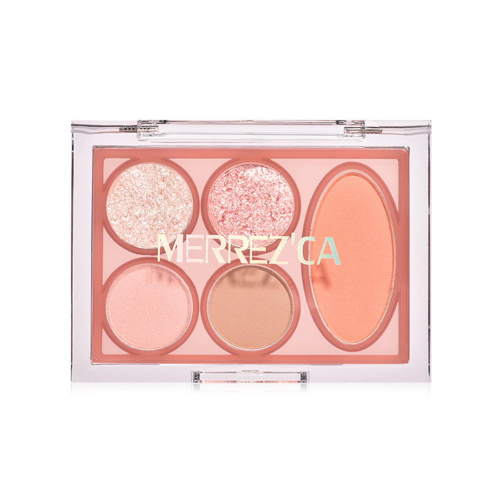 Merrezca Eye & Cheek Color Palette 3.8g #01 Tell Me You Love Me