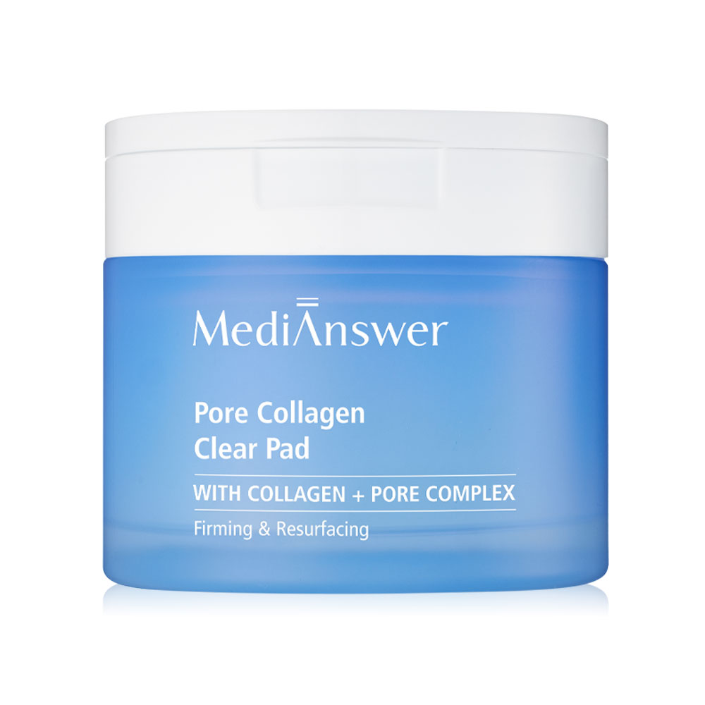 Medi Answer Pore Collagen Clear Pad 140ml [80 Pads] ( สินค้าหมดอายุ : 2026.03.27 ) 