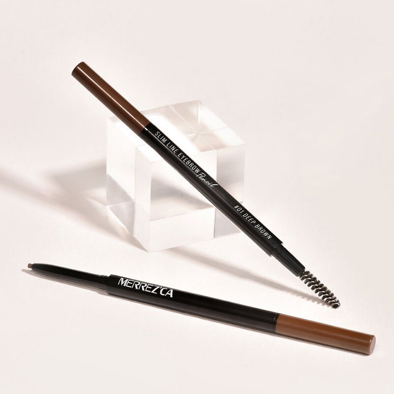 Merrezca Slim Line Eyebrow Pencil 0.05g #02 Brown