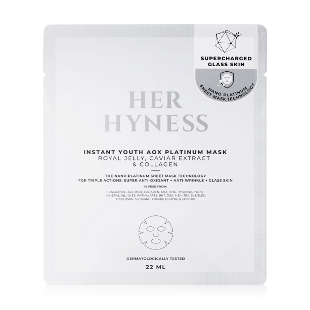HER HYNESS Instant Youth Aox Platinum Mask 22ml