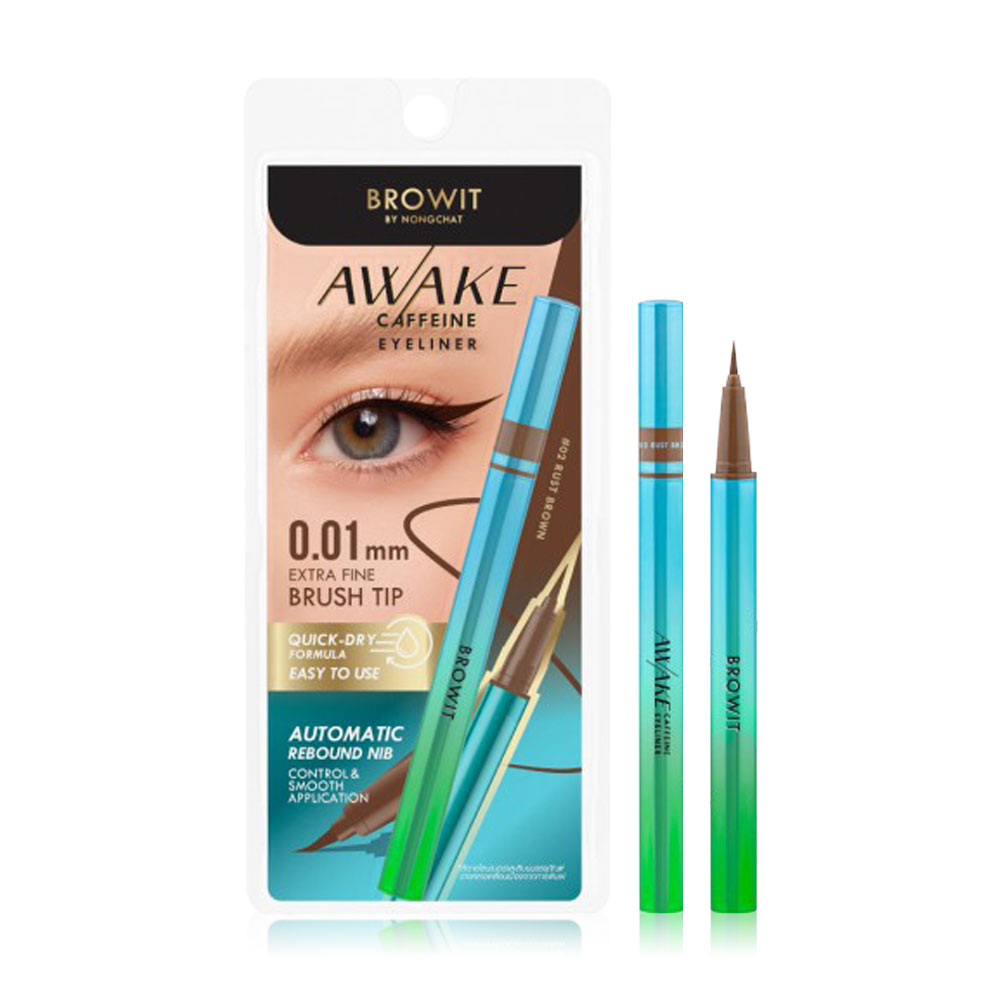 Browit Awake Caffeine Eyeliner 0.5ml #Rust Brown