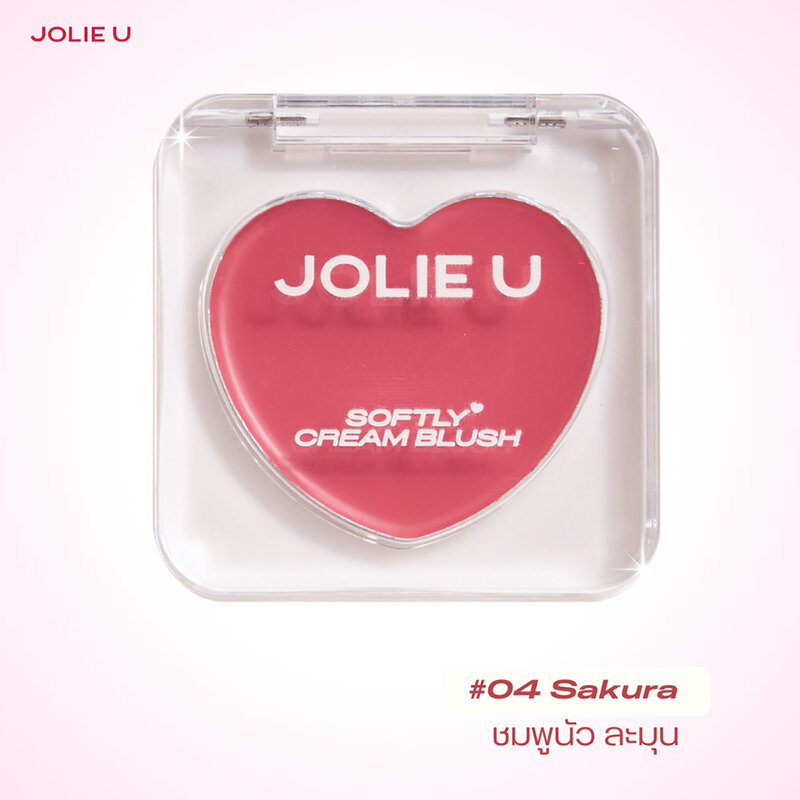 JOLIE U Softly Cream Blush 5g #04 Sakura