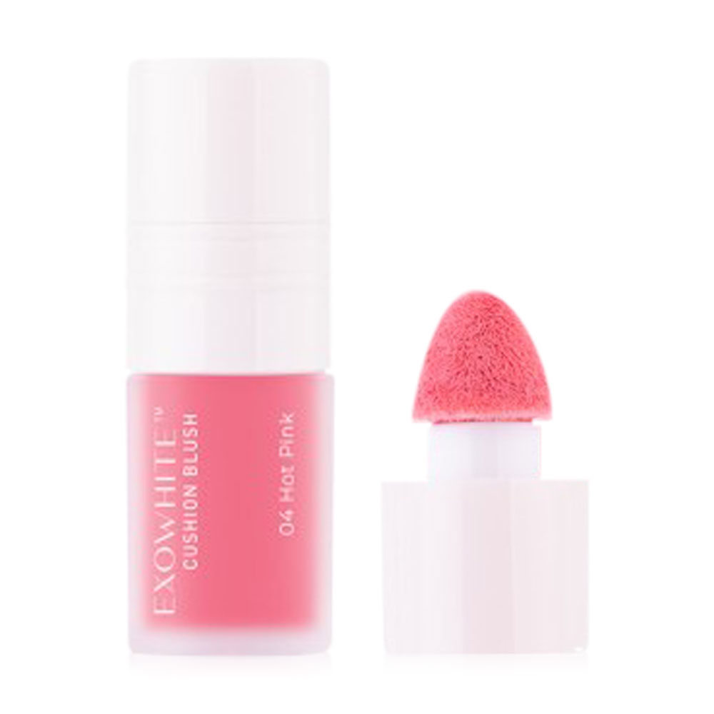 Baby Bright Exowhite Cushion Blush 4ml #04 Hot Pink