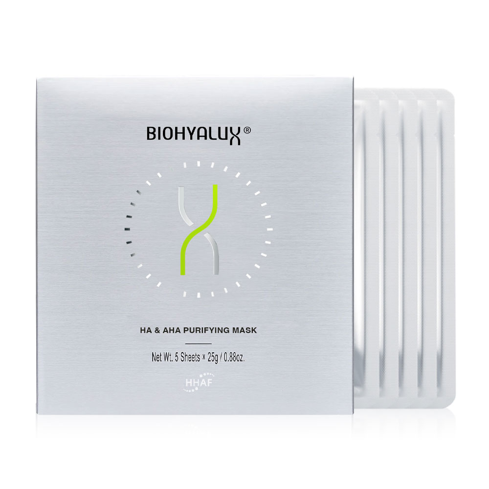 Biohyalux HA & AHA Purifying Mask [25g x 5 Sheets]