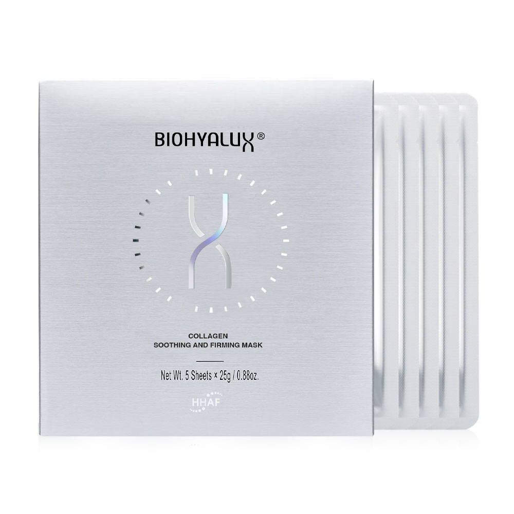 Biohyalux Collagen Soothing And Firming Mask [25g x 5 Sheets]