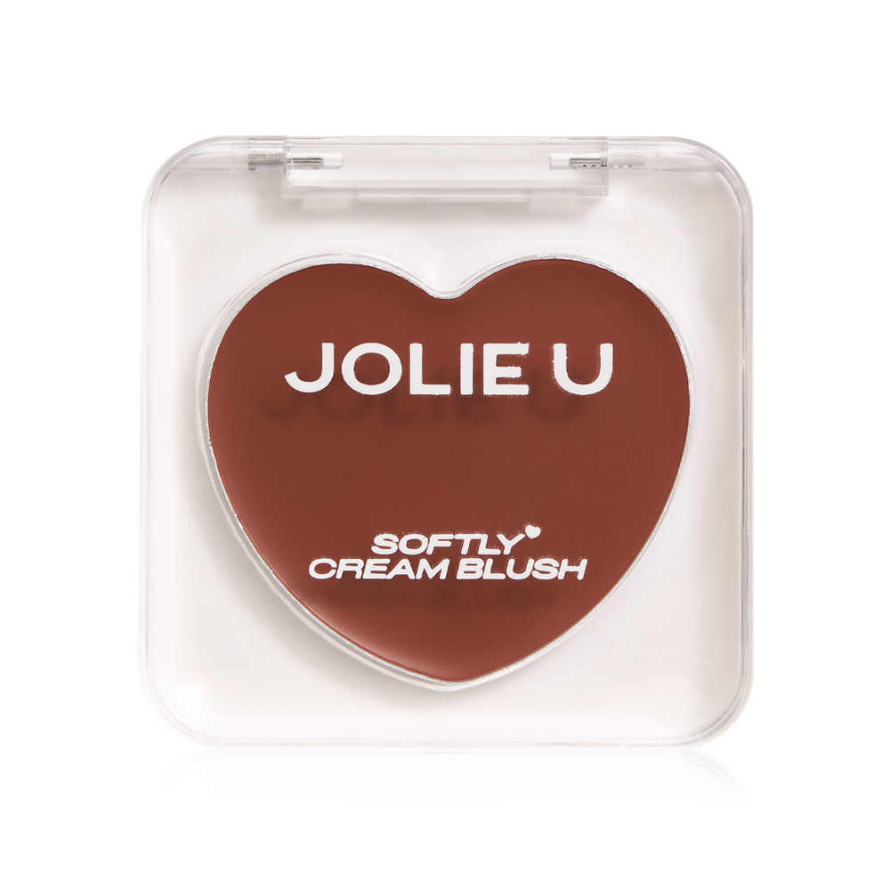 JOLIE U Softly Cream Blush 5g #03 Cookie Brown