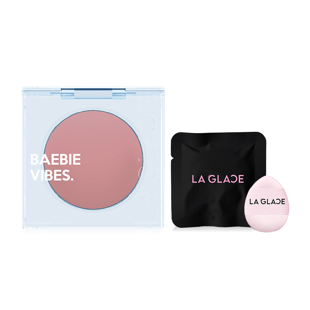 LA GLACE Baebie Vibes Cream Blush 3.8g #06 Savage Gal