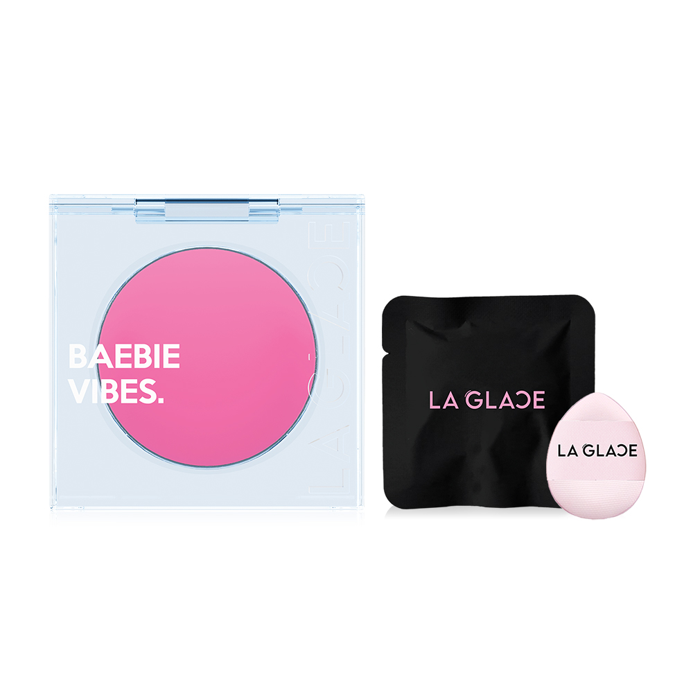 LA GLACE Baebie Vibes Cream Blush 3.8g #02 Baebie In Love