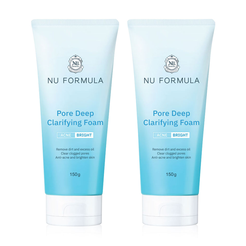 Nu Formula Pore Deep Clarifying Foam [150g x 2pcs]