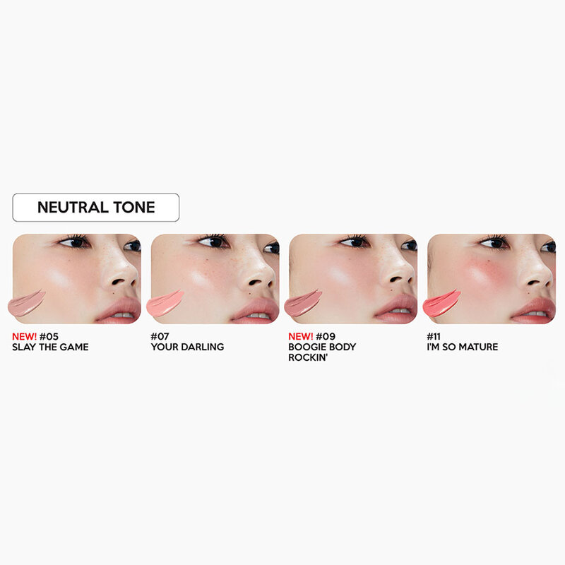 LA GLACE Baebie Vibes Cream Blush 3.8g #11 I'm So Mature