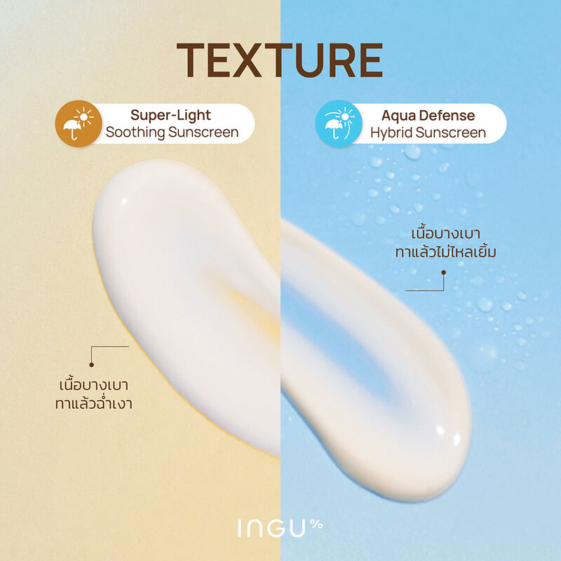 INGU Aqua Defense Hybrid Sunscreen SPF 50+ PA++++ 70g