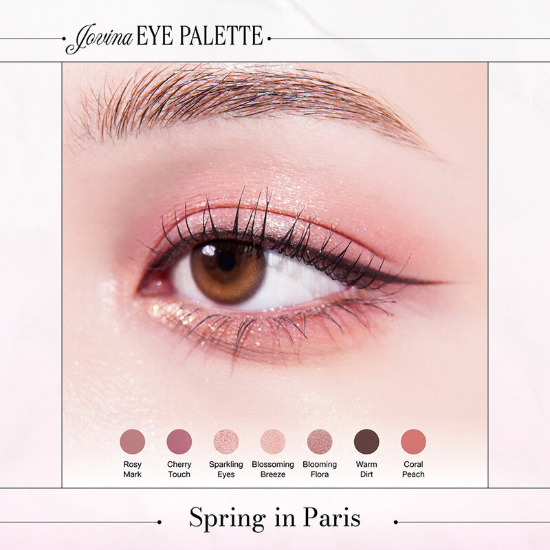 JOVINA Spring In Paris Eye Palette 14.5g