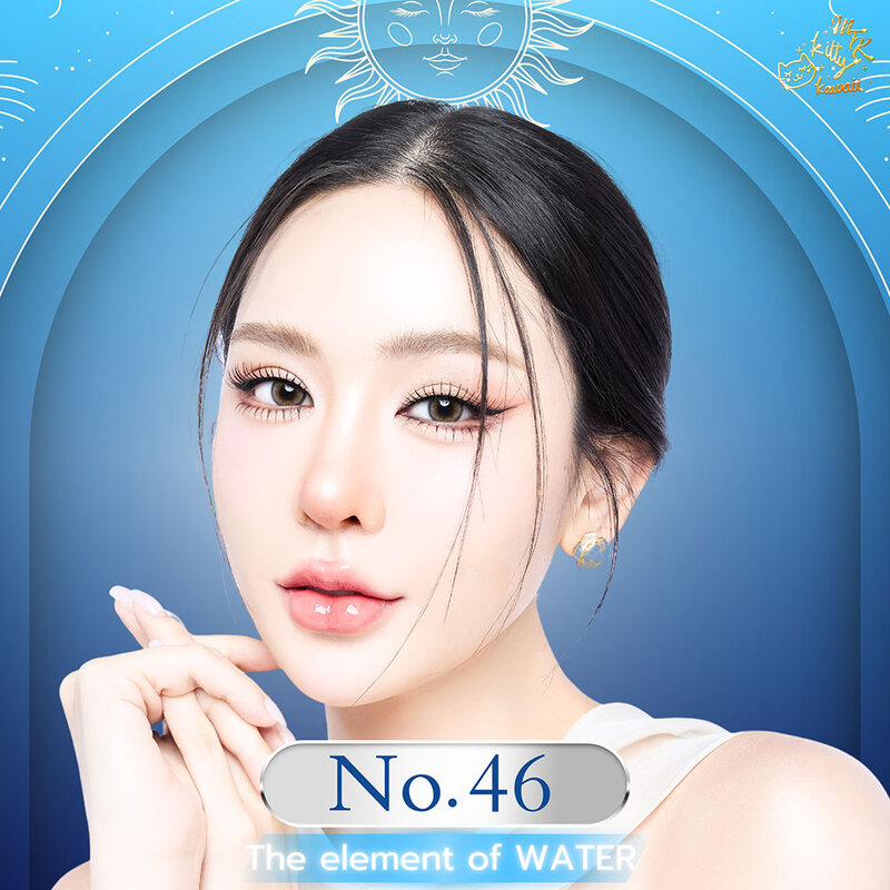 Kitty Kawaii Plus Contact Lens MTK No.46 Gray [1 Pair] #0.00