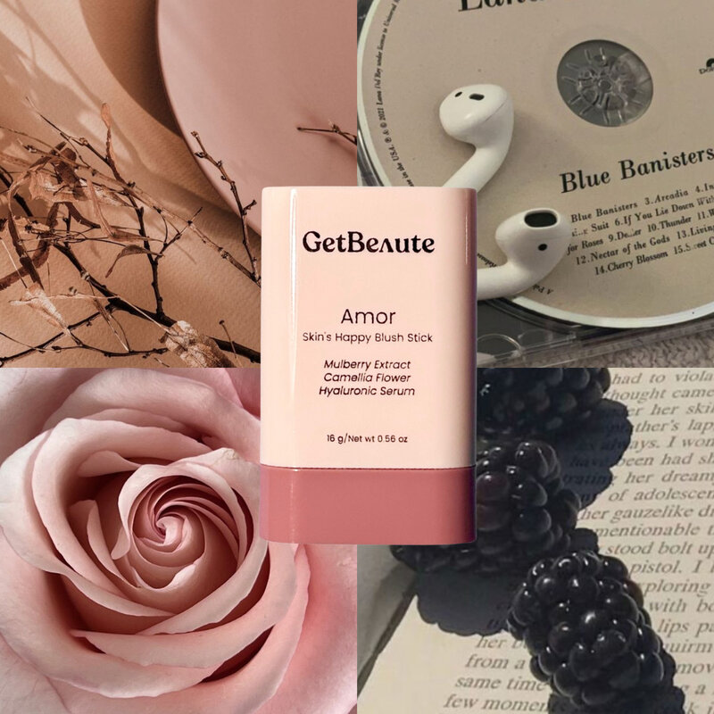 GetBeaute Skin's Happy Blush Stick 16g #Amor