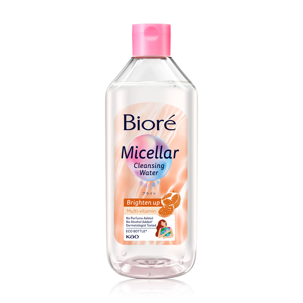 Biore Micellar Cleansing Water Brighten Up Multi-Vitamin 400ml