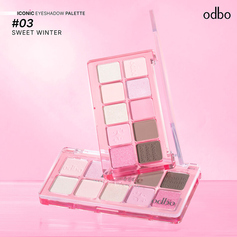 ODBO Iconic Eyeshadow Palette 7g #03 Sweet Winter