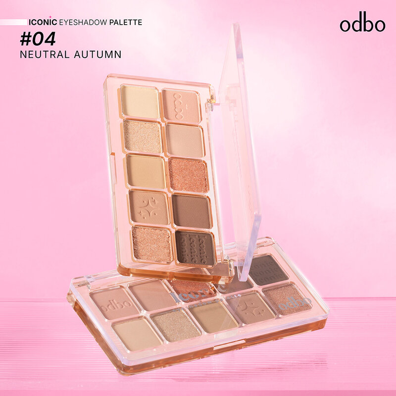ODBO Iconic Eyeshadow Palette 7g #04 Neutral Autumn