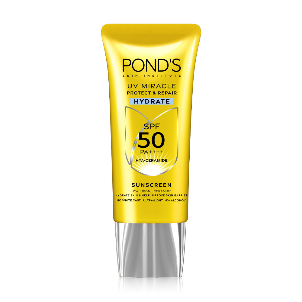 Ponds UV Miracle Protect Repair Hydrate SPF 50 PA++++ 30g
