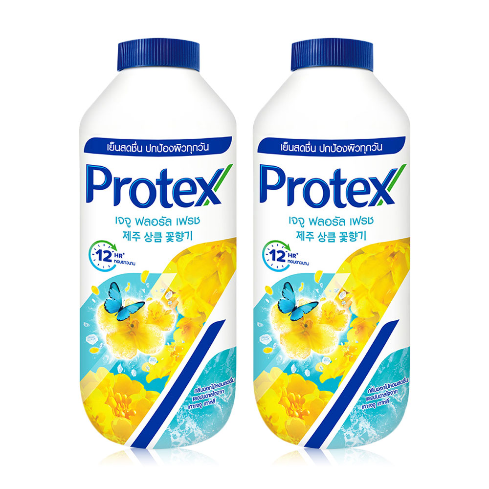Protex Talcum Jeju Floral Fresh [280g x 2pcs]