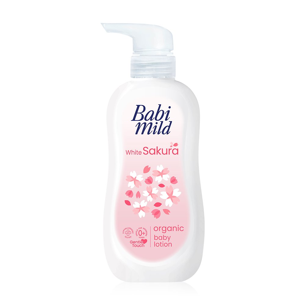 Babi Mild White Sakura Baby Lotion 350ml