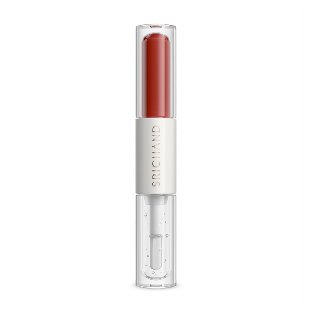 Srichand Juicy Syrup Duo Lasting Lip 2.6ml #12 Vanilla Espresso