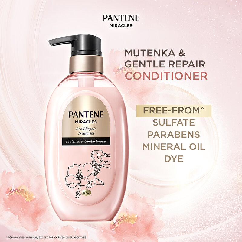 PANTENE Miracles Bond Repair Treatment Mutenka & Gentle Repair 440ml