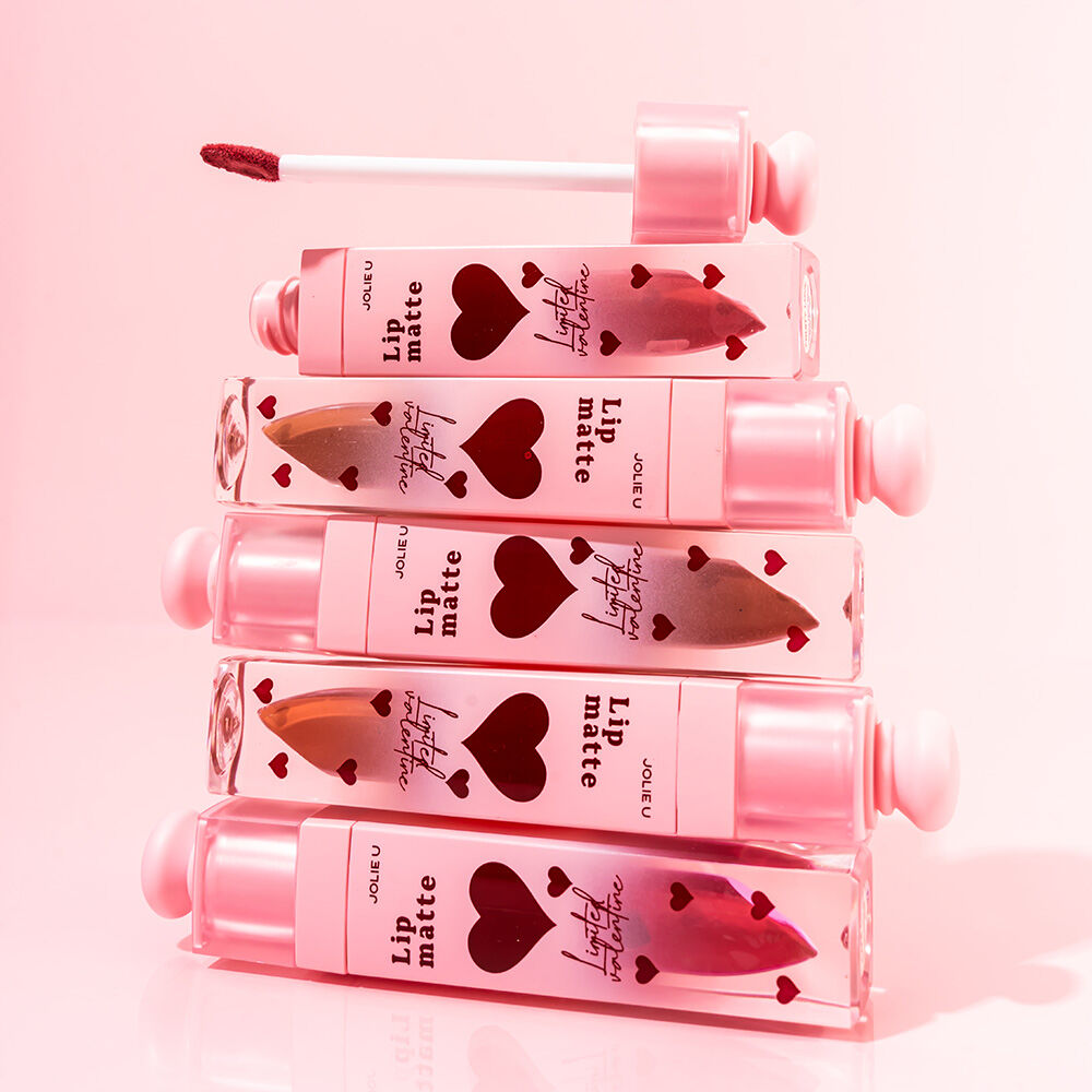 u-13 nude JOLIE U Lipstick Velvet Matte Smooth Nude Limited Valentine 4g #13 Coffee  Love