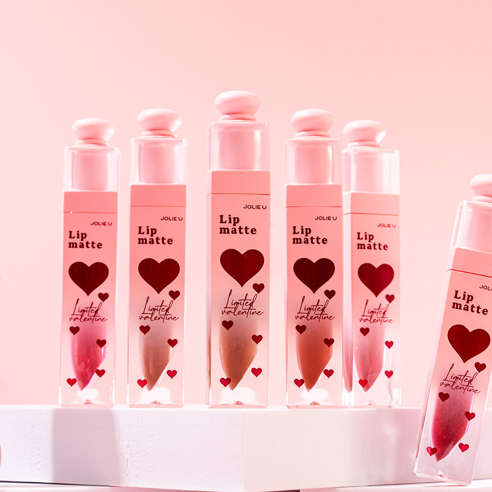 u-13 nude JOLIE U Lipstick Velvet Matte Smooth Nude Limited Valentine 4g #13 Coffee  Love