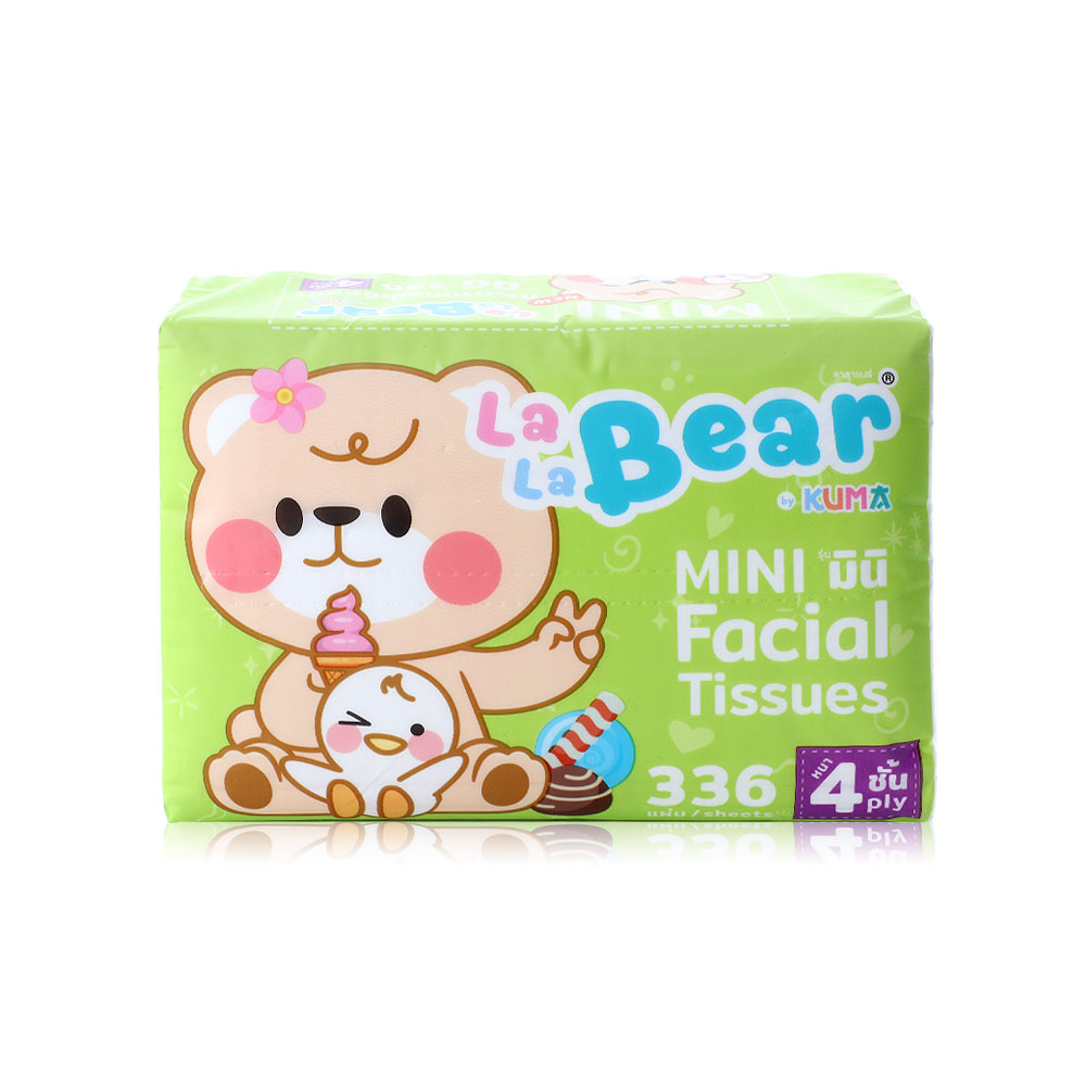 KUMA Lalabear Mini Facial Tissue 336 Sheets