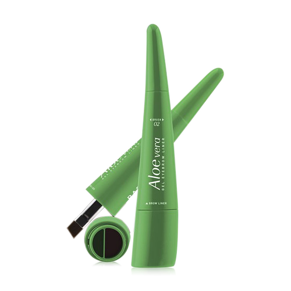 Baby Bright Aloe Vera Gel Eyebrow Liner 0.6g #02 Dark Brown Clay