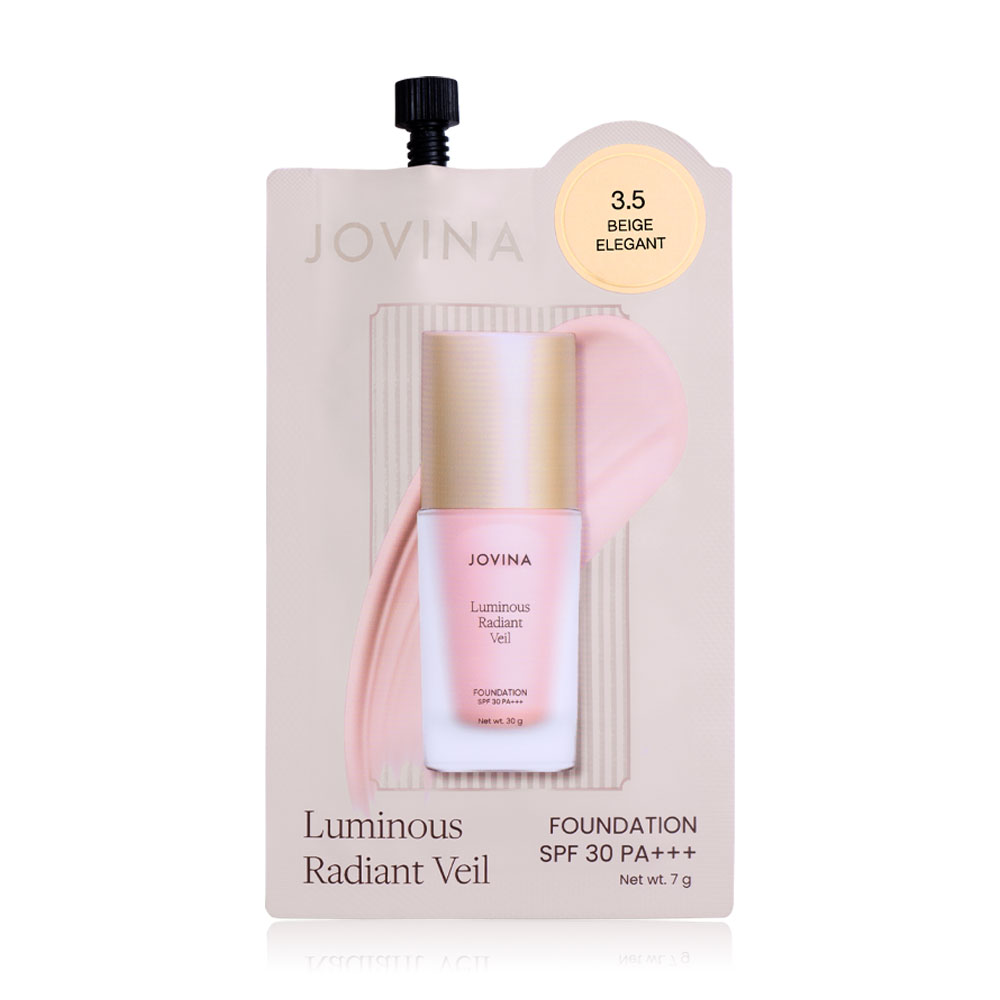 JOVINA Luminous Radiant Veil Foundation SPF30 PA+++ 7g #3.5 Beige Elegant