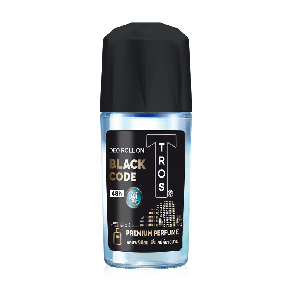 TROS Deo Roll On Black Code 45ml