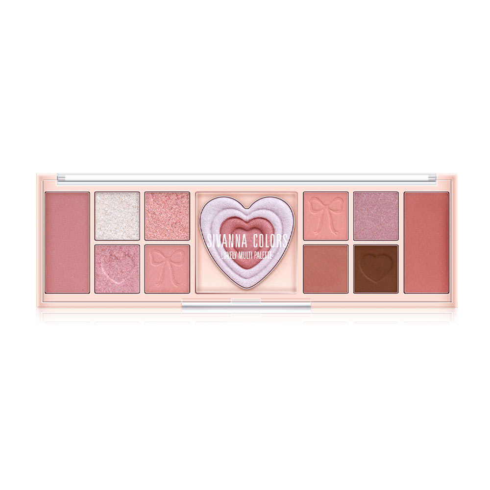 SIVANNA Colors Lovely Multi Palette 18.1g #01 Sweet Rose